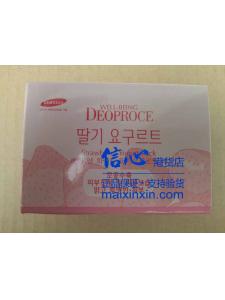 韩国 Deoproce 迪奥普路丝 草莓乳酪水洗式面膜 (粉) 正品港货 假一罚十